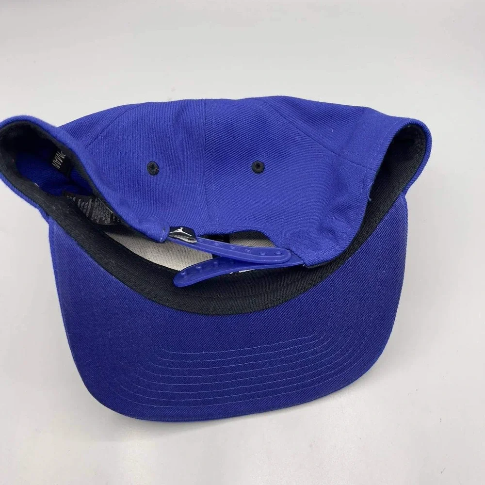 Air Jordan‎ Hat Men Blue Embroidered Logo Jumpman Snap Back Cap